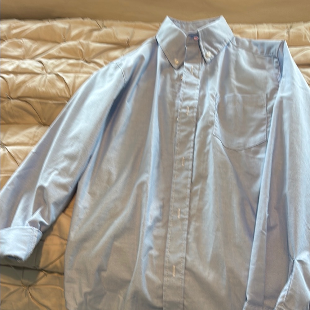French Toast Kids Light Blue Button Down Shirt